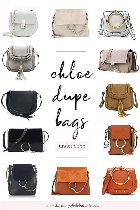 chloe backpack dupe amazon|chloe look alike bag review.